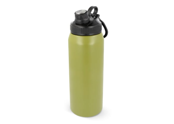 Gourde acier inoxydable publicitaire 800ml Clark Vert olive